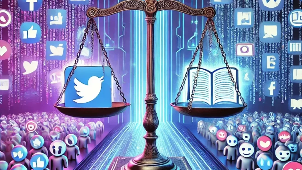 Representação visual do alcance coletivo das decisões judiciais no ambiente digital