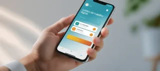 Mão segurando um smartphone com a Carteira de Trabalho Digital na tela, simbolizando o prazo de baixa após a demissão e a obrigatoriedade da empresa.