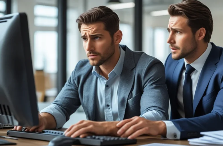 Golpe em consórcio: posso pedir ressarcimento? Pessoa preocupada analisando contrato de consórcio, refletindo sobre o golpe da falsa promessa de contemplação e o direito ao ressarcimento.