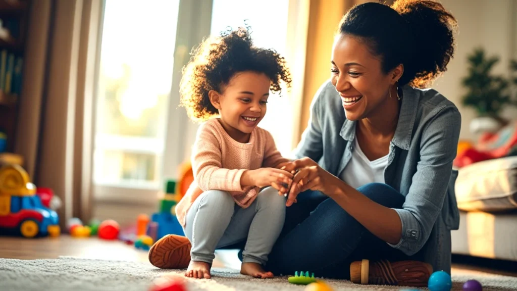 mae-brincando-com-filha-em-sala-de-apartamento-alugado-guarda-compartilhada
