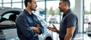 Consumidor com carro novo defeituoso, entendendo o direito de troca e devolução conforme o Código de Defesa do Consumidor.