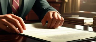 Documentos financeiros como extratos e IR sobre uma mesa, representando a comprovação para justiça gratuita.