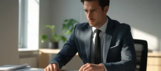 Pessoa analisando boleto bancário e calculadora para verificar limite legal de multa por atraso de mensalidade.