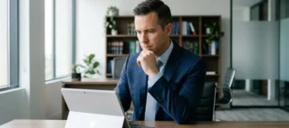 Advogado em escritório consultando legislação sobre crimes ambientais e patrimônio urbano em São Paulo.