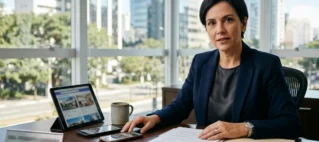 Advogada especialista em direito do consumidor em São Paulo prestando consultoria sobre propaganda enganosa no aluguel por aplicativo.