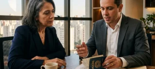 Advogado previdenciário em São Paulo orienta cliente sobre como usar passaporte e tempo de trabalho no exterior para aposentadoria internacional no INSS.